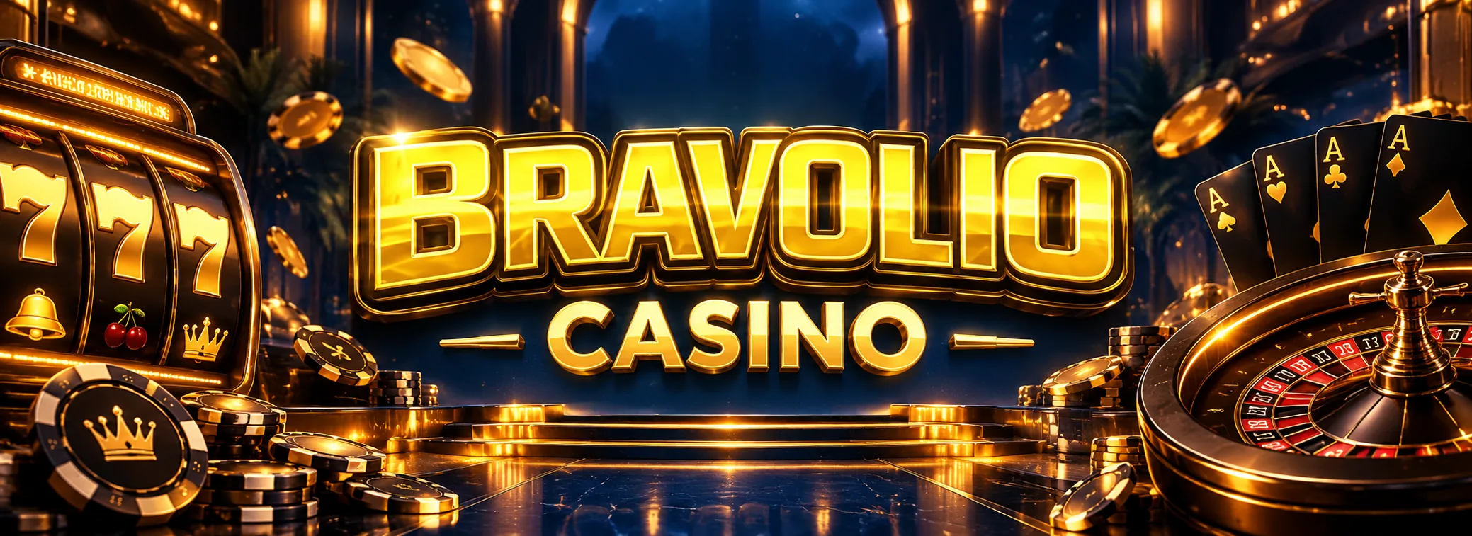 Bravolio Casino UK welcome offer banner showing the 100% up to £430 bonus and 200 free spins